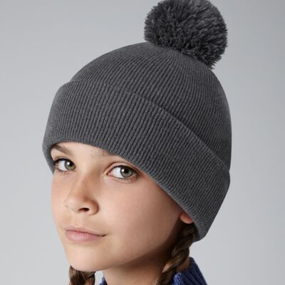 Beechfield Kids Original Pom Pom Beanie Thumbnail