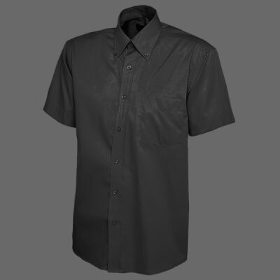 Mens Pinpoint Oxford Half Sleeve Shirt Thumbnail
