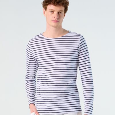 SOL'S Marine Long Sleeve Striped T-Shirt Thumbnail