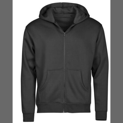  TJ014  UNLABELED hooded full-zip sweatshirt (5154) Thumbnail