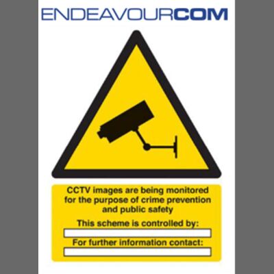 CCTV window stickers Thumbnail