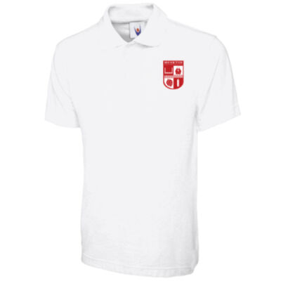 White polo shirt with logo (optional)  Thumbnail