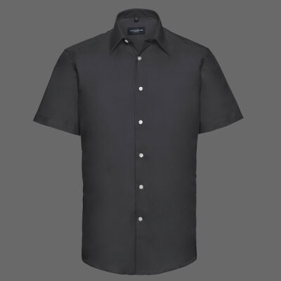 Short sleeve easycare tailored Oxford shirt Thumbnail